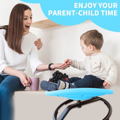  Gulches Sensory Swivel Chair For Autistic/ADHD Kids.Safe, Padded Design Makes Skill-building Fun And Comfortable.
