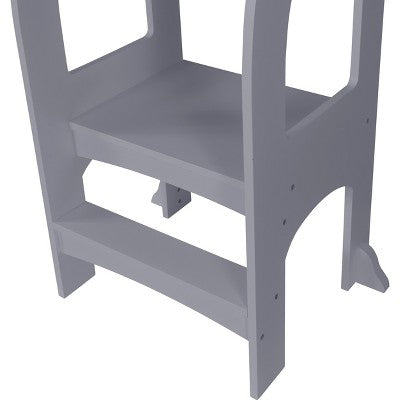  Gulches Child Standing Tower - Kids Step Stool For Kitchen Counter, Gray, Safe Toddler Helper