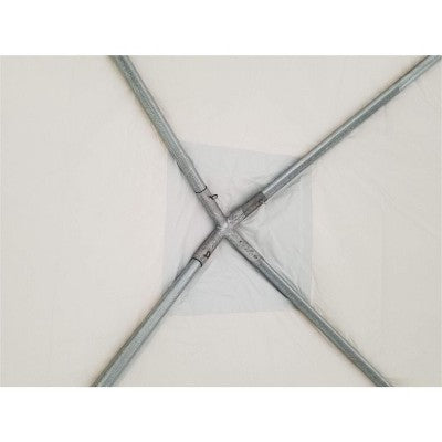  Party Tents Direct Weekender West Coast Frame Party Tent, White,10 Ft X 10 Ft