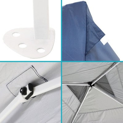 Sunnydaze Decor Sunnydaze Premium Pop-Up Canopy With Rolling Carry Bag And Sandbags