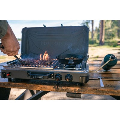  Stansport Boulder Series Propane Stove & Grill Combo