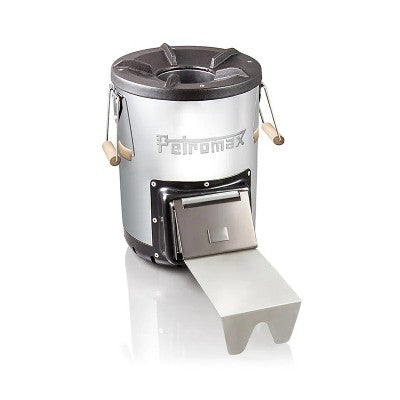 Petromax Rocket Compact Outdoor Stove With Cast Iron Cooking Surface, Self-Sufficient Camping Stove To Cook Over Fire