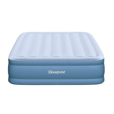  Beautyrest Sensarest 18" Anti-Microbial Air Mattress With Built-In Pump - Queen