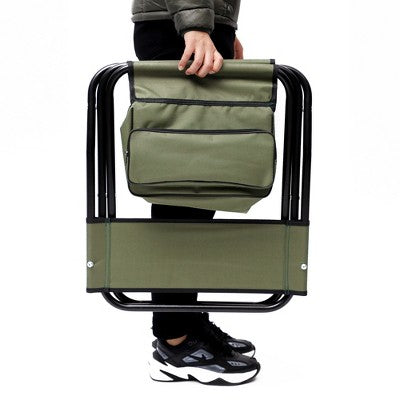  KTMBDW 2-piece/4-piece Folding Outdoor Chair With Storage Bag, Portable Chair For Indoor, Outdoor Camping, Picnics And Fishing