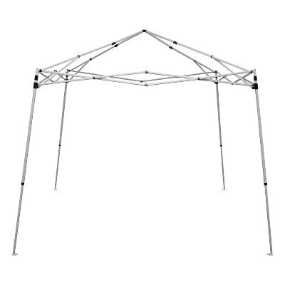  Caravan Canopy Pop-Up Tent V 12 X 12 Ft Slanted Leg Instant Shade, Blue (4 Pack)