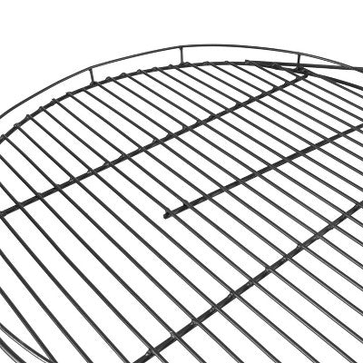 Sunnydaze Decor Sunnydaze Outdoor Heavy-Duty Height-Adjustable Fire Pit Cooking Grill Grate With 360-Degree Rotation - 24"