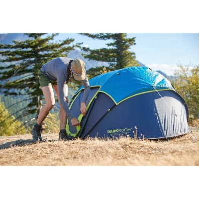  Coleman Pop Up 2 Person Dark Room Camping Tent