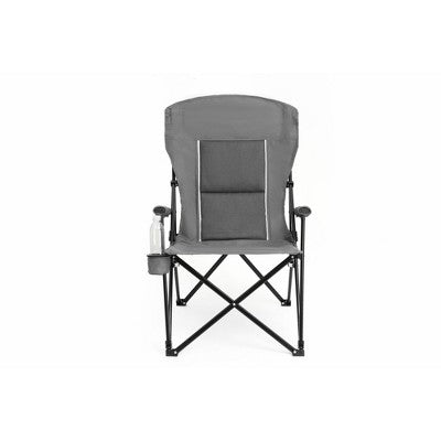  SKRAN Oversized Camping Chairs, High Back Heavy Duty Lawn Chair, Portable Collapsible Chair With Cup Holder For Outdoor, Travel, Picnic, Beach