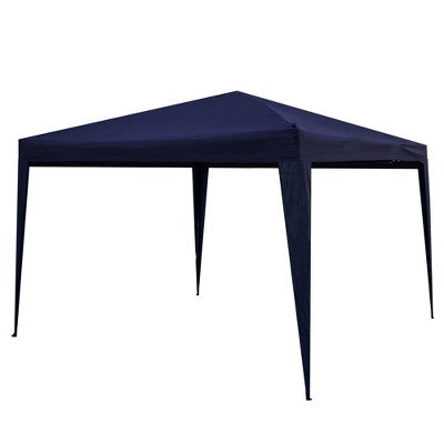  Northlight 10' X 10' Navy Blue Pop-Up Outdoor Canopy Gazebo