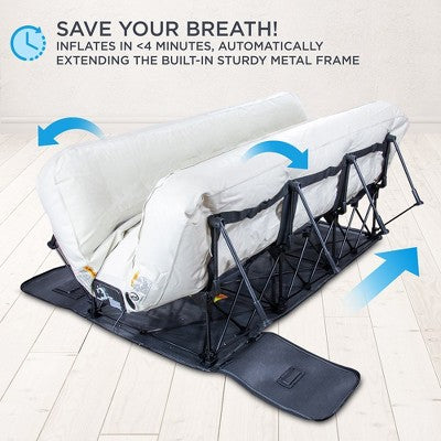  Ivation Air Mattress With Built In Pump & Deflate Defender