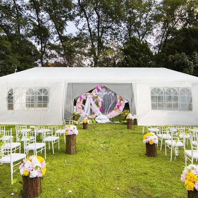  Costway 10'x30' Outdoor Party Wedding Tent Canopy Heavy Duty Gazebo