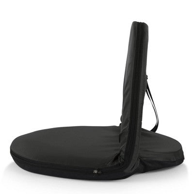  Picnic Time Oniva Seat Portable Reclining Chair - Black