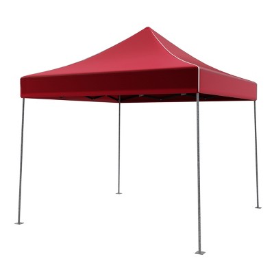  Leisure Sports Pop-Up Canopy Tent - 10' X 10', Red