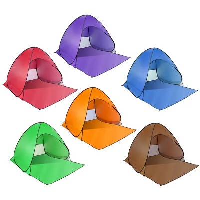  Pop Up Beach Tent Sun Shade Shelter Anti-UV Automatic Waterproof Tent Canopy For 2/3 Man