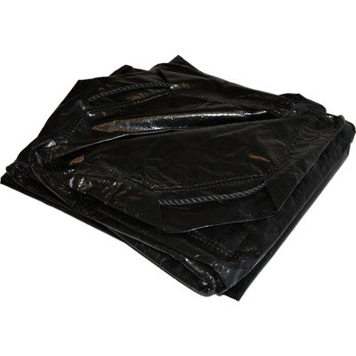  Foremost Dry Top 6 Ft. W X 6 Ft. L Heavy Duty Polyethylene Tarp Black