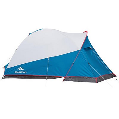  Decathlon Quechua Quechua Arpenaz 3XL Fresh & Black Waterproof Camping Tent 3 Person