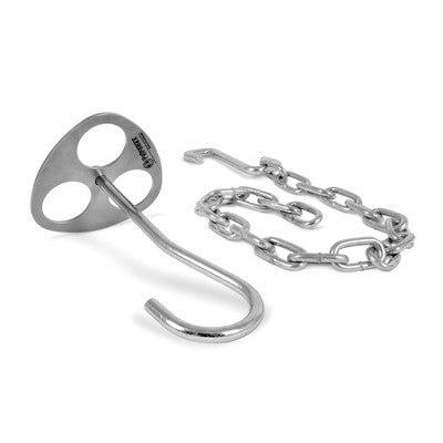  Petromax Camping Tripod Lashing Set With Hooks And Chain, Steel For Outdoor Dutch Oven Cooking Or To Build Shelter