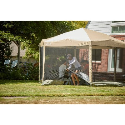  Coleman Back Home 15'x13' Screened Shelter - Tan