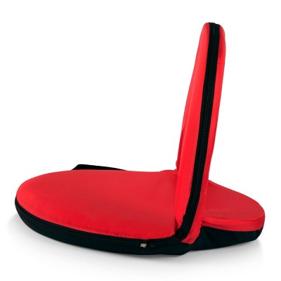  Picnic Time Oniva Seat Portable Recliner Chair - Red