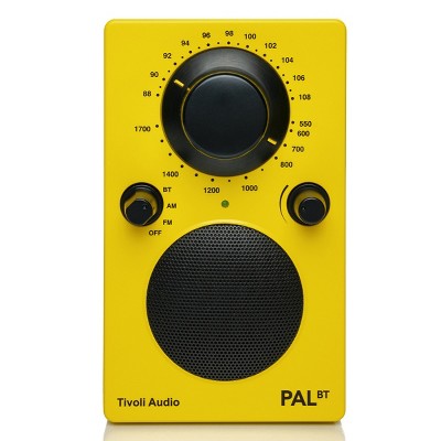  Tivoli Audio PAL BT Bluetooth AM/FM Portable Radio & Speaker (Black)