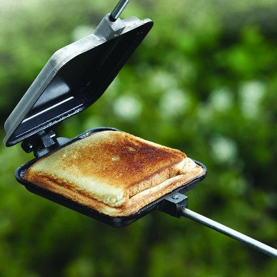  Coghlan's Aluminum Camp Cooker, Non-Stick, Camping Meat Griller Sandwich Toaster