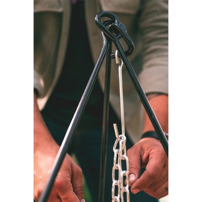  Stansport Steel Camp Fire Tripod With S Hook