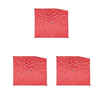  Clam Quick Set Escape Sport Tailgating Shelter Tent + Wind & Sun Panels (3 Pack)