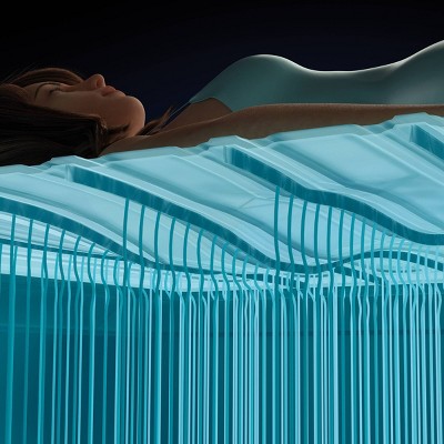  Intex Raised 16" Air Mattress With Hand Held 120V Pump - Queen Size