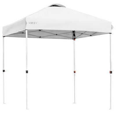  6x6 FT Pop Up Canopy Tent Camping Sun Shelter W/ Roller Bag