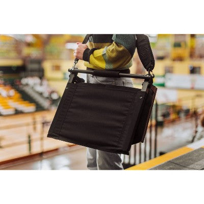  Picnic Time Gridiron Stadium Seat - Black