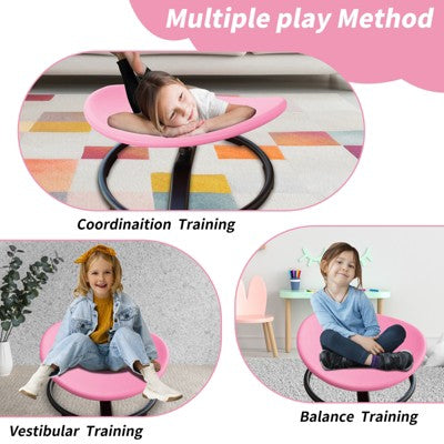  Gulches Kids Sensory Swivel Chair - For Autism/ADHD, Boosts Coordination/Focus, Safe Fun Sensory Tool