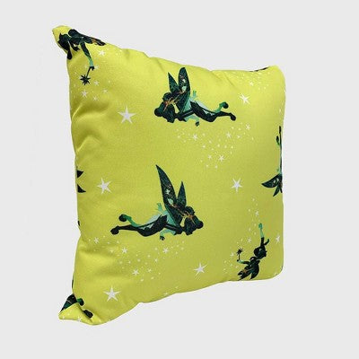  Disney 18" X 18" Tinker Bell Canvas Outdoor Throw Pillow