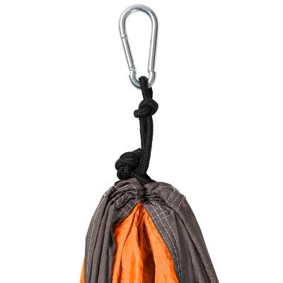  Best Choice Products Portable Nylon Parachute Hammock W/ Attached Stuff Sack- Orange