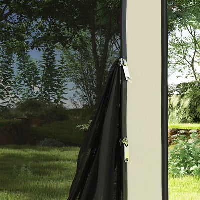  Outsunny 6 X 6ft Pop Up Screen Tent, UPF50+ Camping Gazebo With Carry Bag For Outdoor Activities