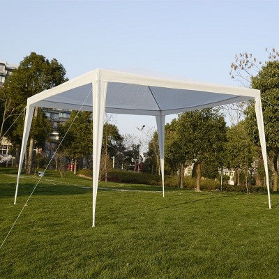  Costway 10'x10' Outdoor Heavy Duty Pavilion Cater Events Outdoor Party Wedding Tent White