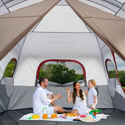  Karl Home | 10-Person Family Camping Tent