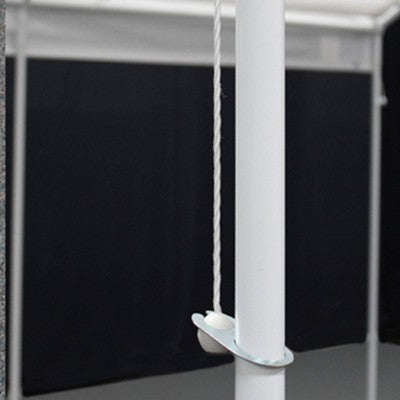  King Canopy 8'' Black Ball Bungee Straps - 50pk