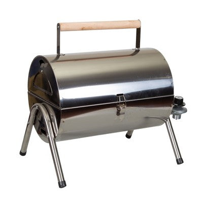  Stansport Stainless Steel Propane BBQ Grill 126 Sq. In.