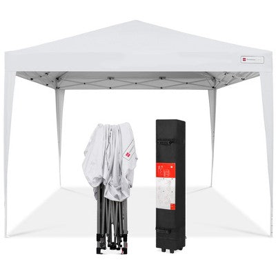  Best Choice Products 10x10ft Pop Up Canopy Outdoor Portable Adjustable Instant Gazebo Tent W/ Carrying Bag