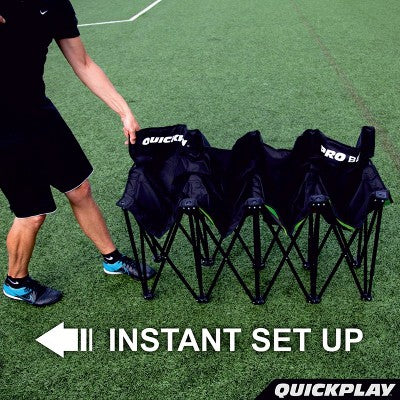  QUICKPLAY PRO Bench Team Spectator Bench (3 Sizes)