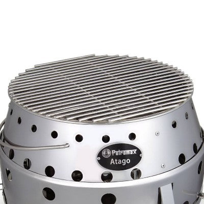  Petromax Replacement Atago Grilling Grate For Outdoor Atago Camp Grill, 13.4 Inch Diameter Stainless Steel Upper Grate
