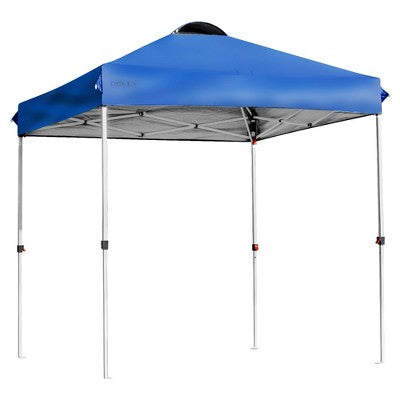  6x6 FT Pop Up Canopy Tent Camping Sun Shelter W/ Roller Bag