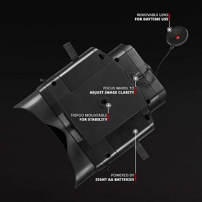  Hike Crew Tactical Gear Digital Scope Night Vision Binoculars