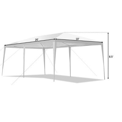  10'x20'Canopy Party Wedding Tent Heavy Duty Gazebo Pavilion Cater Event Outdoor