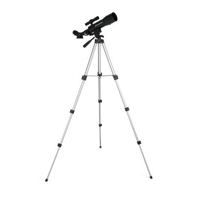  Celestron Travel Scope 50 Portable Telescope With Basic Smartphone Adapter - Black