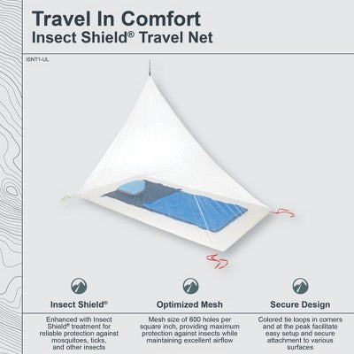  COCOON - Premium - Insect Shield Travel Net Ultralight