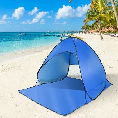  Pop Up Beach Tent Sun Shade Shelter Anti-UV Automatic Waterproof Tent Canopy For 2/3 Man