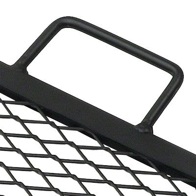Sunnydaze Decor Sunnydaze Outdoor Camping Or Backyard Heavy-Duty Steel Square X-Marks Fire Pit Cooking Grilling Grate