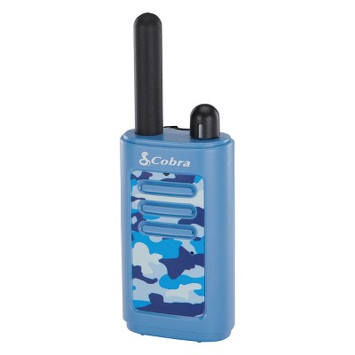  Cobra HE150 B - Kid Friendly Walkie Talkies - 16-Mile Range Two-Way Radio Set, 2-Pack - Blue