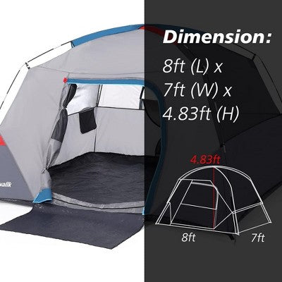  Whizmax Camping Tent,Easy Set Up Camping Tent For Hiking Backpacking Traveling Outdoor